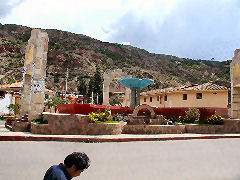 Urubamba central square