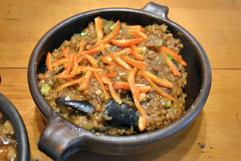 Vegan Szechuan class - fish fragrance eggplant