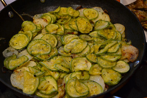 Vegetarian Coastal Spain class - zarangollo murciano