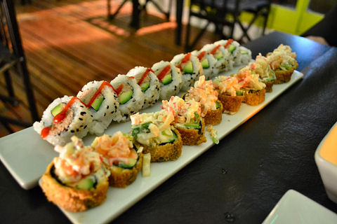 Wasabi’s - specialty rolls