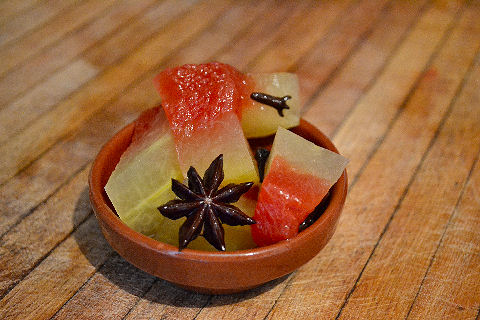 Watermelon rind pickles