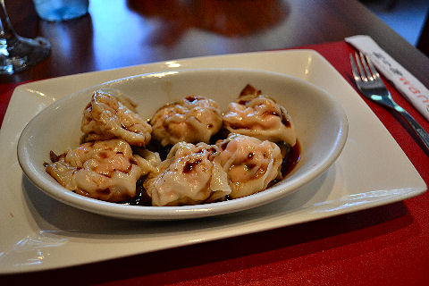 Zensato - salmon gyoza