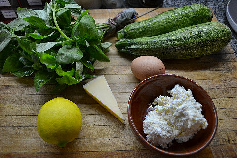 Zucchini gnocchi